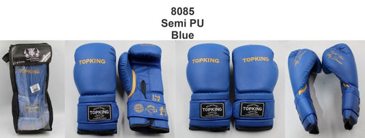 Top King Muay Thai Boxing Gloves – Premium Leather Training & Sparring Gloves for Punching, Kickboxing, and MMA | Heavy Duty Wrist Support & Maximum Knuckle Protection 16 Oz