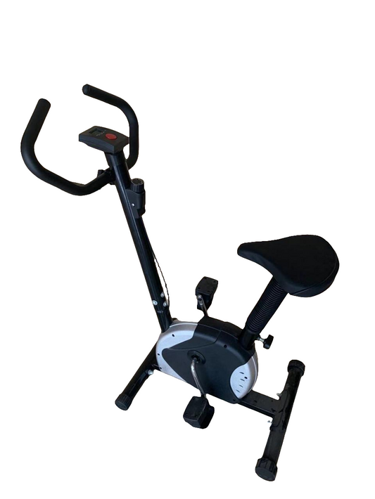 Pro-Fit 80 Kg Max Upright Exercise Bike | High-Performance Cardio Machine for Home Gym, Endurance Training & Weight Loss | Fully Adjustable & Compact with Digital Monitor