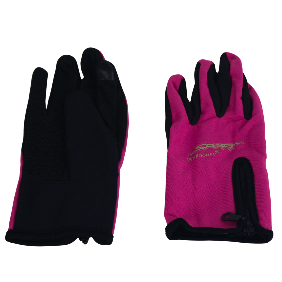 قفازات الرياضات المائية الاحترافية Aqua-Grip Pro بسحاب | قفازات حرارية من النيوبرين للجنسين مع راحة يد مانعة للانزلاق للتجديف والكاياك والإبحار | لتعزيز القبضة والحماية من البثور