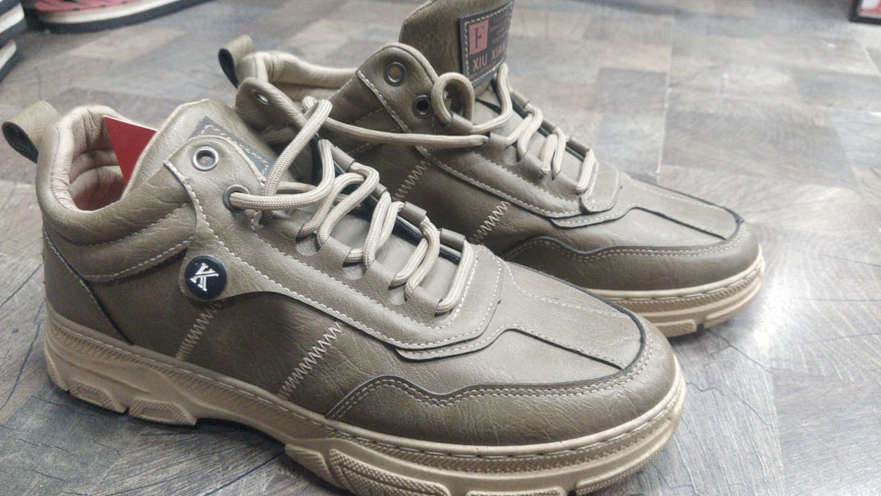 Athlete Home "Urban Terrain" Mid-Top Boot - Men's Durable Casual Sneaker with High-Traction Sole & Ankle Support