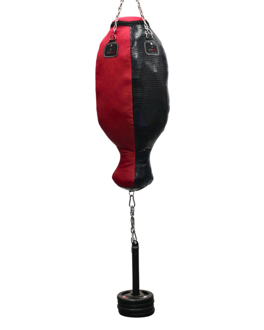 أثليت هوم "كوبرا سترايك" - كيس ملاكمة احترافي للكمات الصاعدة والزوايا | مثبت أرضيًا لتدريب الملاكمة والفنون القتالية المختلطة والمواي تاي في مصر