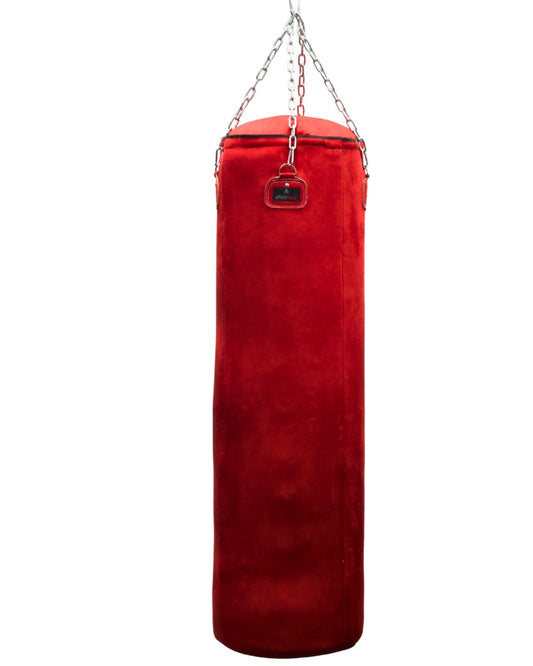 كيس ملاكمة (ساند باج) Athlete Home من الجلد الشمواه الفاخر – تصميم كلاسيكي احترافي للملاكمة والفنون القتالية المختلطة والمواي تاي وتجهيز الجيم المنزلي