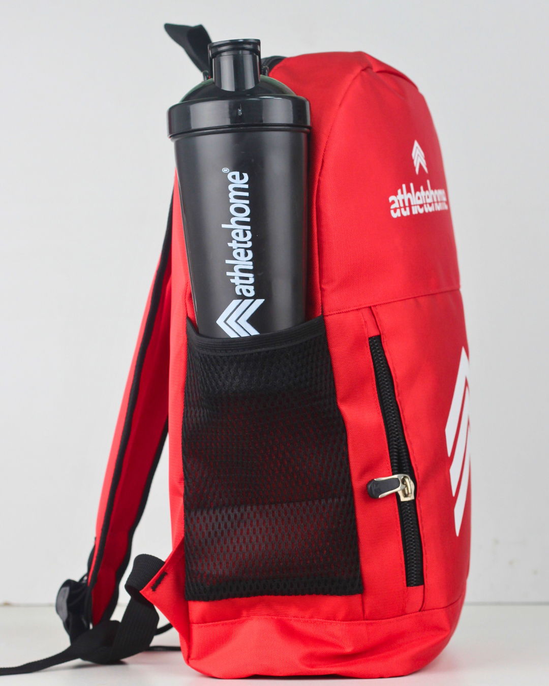 Athlete Home Performance Gym Backpack - Durable Sports & Travel Bag with Padded Straps, Multiple Pockets, and Water Bottle Holder