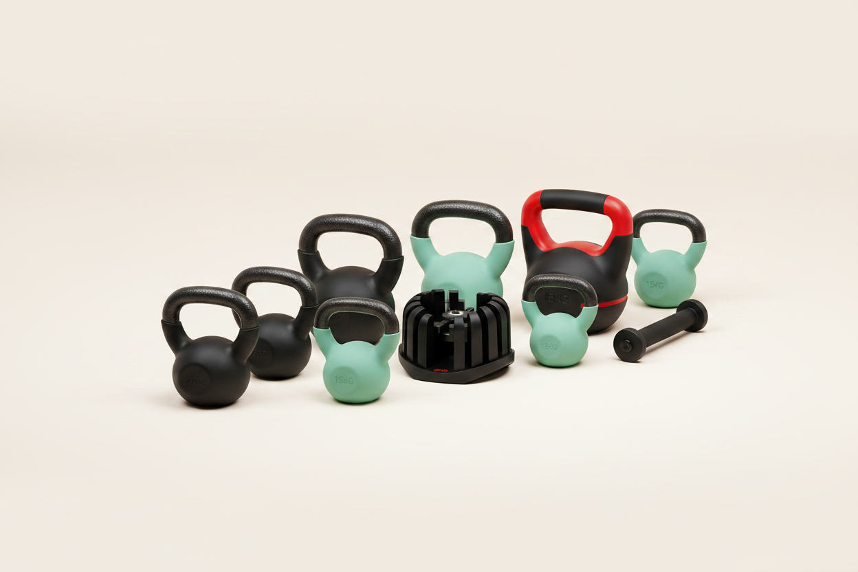 Kettlebell Collection Cover - Bright