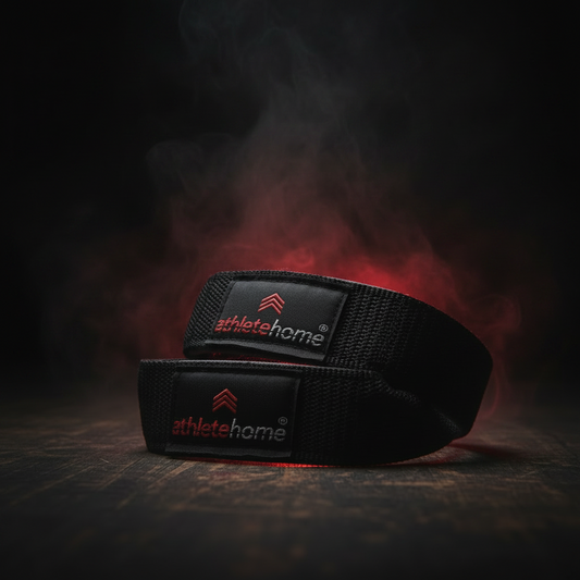 Athlete Home Pro-Grade Padded Lifting Straps - Heavy-Duty Wrist Support for Deadlifts, Rows & Weightlifting - Enhance Your Grip, Prevent Fatigue & Maximize Lifts
