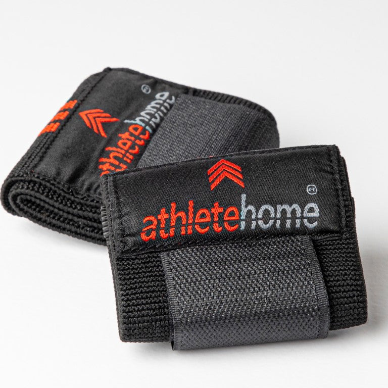 Athlete Home Wrist Support Wraps | Enhance Grip Strength & Reduce Pain During Weightlifting & CrossFit