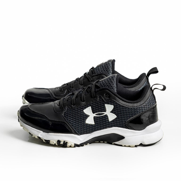 Black White BaseBall Men Shoes 129214