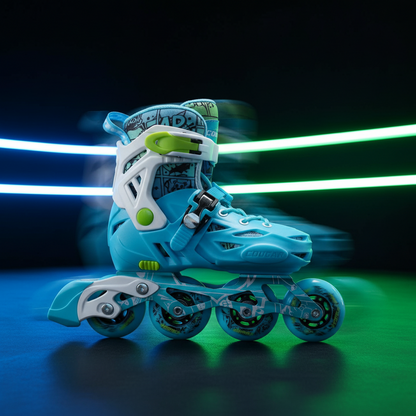 Cougar C1 Professional Adjustable Inline Skates for Adults & Teens – High-Performance Rollerblades for Fitness, Training & Outdoor Skating in Egypt