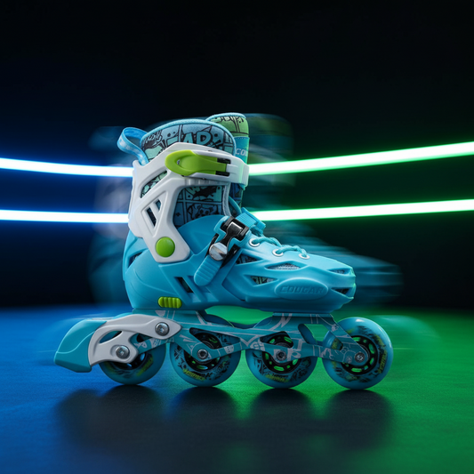 Cougar C1 Professional Adjustable Inline Skates for Adults & Teens – High-Performance Rollerblades for Fitness, Training & Outdoor Skating in Egypt