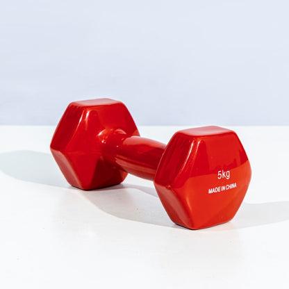 Durable & Affordable Vinyl Dumbbell | Perfect for Strength & Conditioning