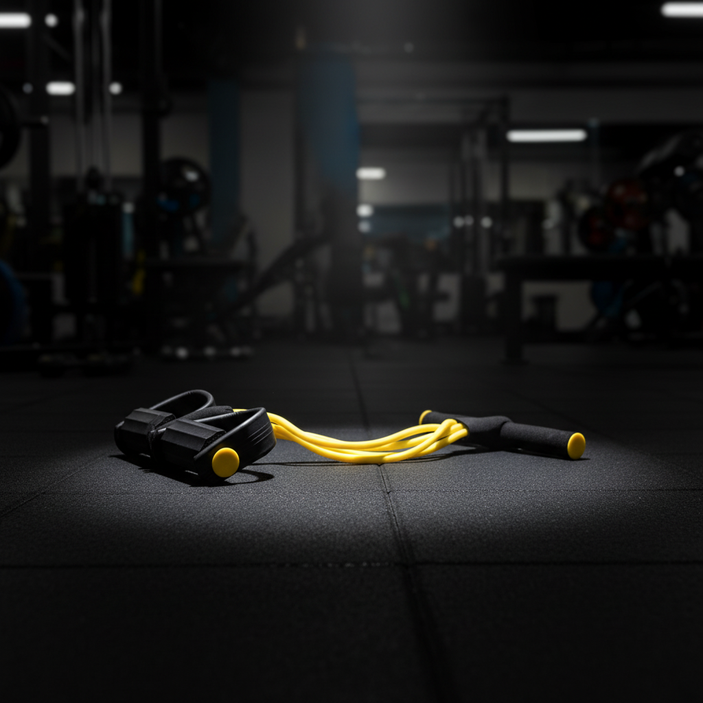 Pedal Resistance Band & Tummy Trimmer -Tube Core Trainer for Abdominal & Upper Body Workouts - Portable Home Gym Sit-up Exerciser