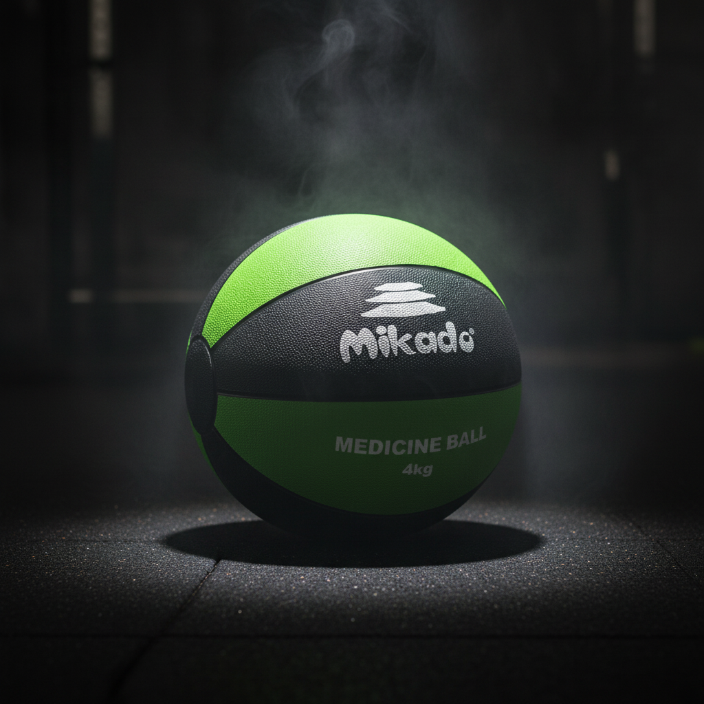 Athlete Home 'Power Core' Medicine Ball  | High-Grip Durable Rubber for Explosive Power, Core Strength & HIIT Workouts | Functional Fitness Ball