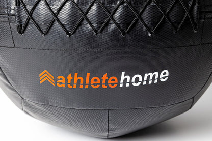 كرة التمارين الطبية لضرب الحائط من كروس فيت - كرة تمرين موزونة متينة لقوة العضلات الأساسية، تمارين HIIT، والتدريب الوظيفي