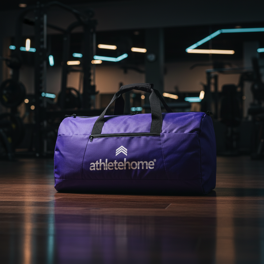 Athlete Home Sports Duffel Bag |  Spacious & Versatile | Perfect for Gym, Travel & Weekends