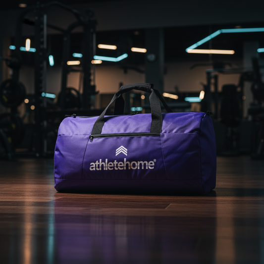   حقيبة رياضية من Athlete Home | واسعة ومتعددة الاستخدامات | مثالية للصالات الرياضية والسفر وعطلات نهاية الأسبوع
