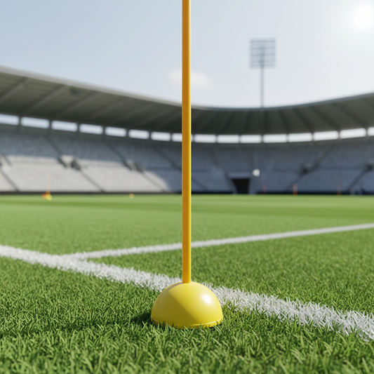 Athlete Home Pro Agility Pole (Slalom Pole): Speed & Footwork Training Pole for Change of Direction Drills - Ideal for Football & Sports Training in Egypt Without Base