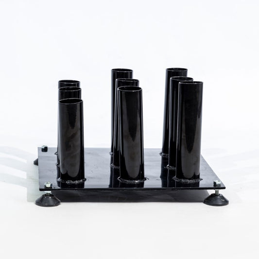 - رف الأثقال الحديدية الأرضي