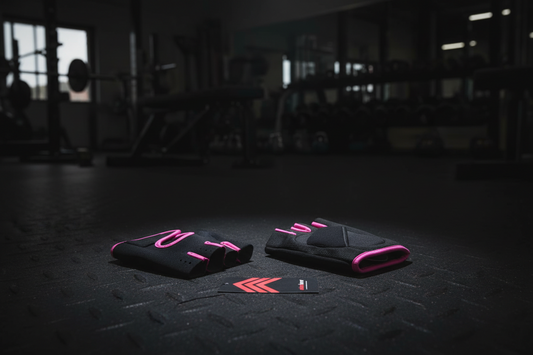 قفازات التمرين Grip-Tech من Athlete Home | تصميم نصف إصبع بتهوية عالية لقبضة معززة وحماية من مسامير الجلد | لرفع الأثقال وتدريبات الجيم والكروس فيت