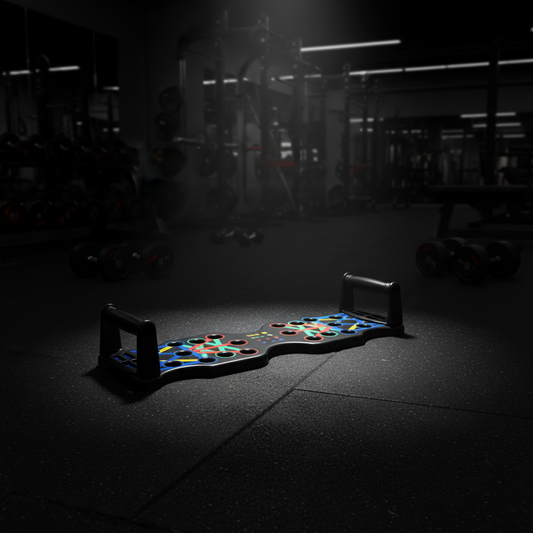 Athlete Home Ultimate 14-in-1 Push-Up Board System | Color-Coded Multi-Function Press Up Rack for Targeted Upper Body Workouts | Home Gym Fitness Equipment for Athletes in Egypt