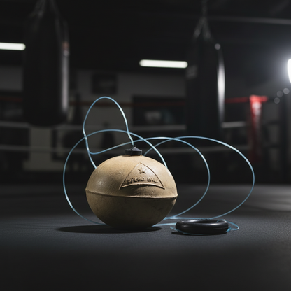Athlete Home Professional Speed Ball Set | Official Egyptian Speedball Equipment for Training & Competition | Durable Ball, High-Tensile String, & Handle | Full Body Cardio & Agility Workout