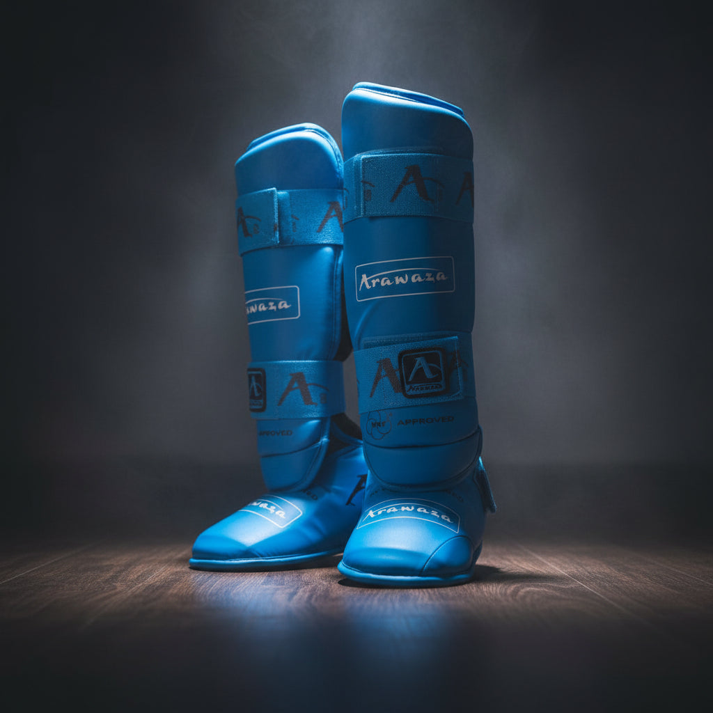 Arawaza WKF Approved Karate Shin Guard Instep