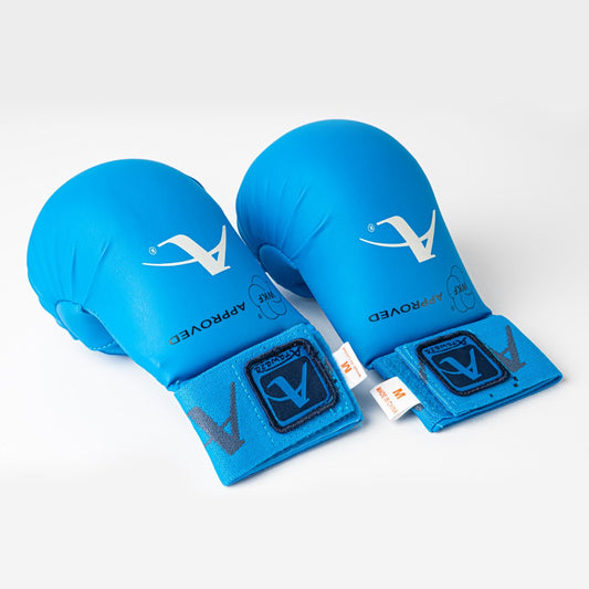 قفازات كاراتيه أراوازا  معتمدة من الاتحاد العالمي - واقيات يد احترافية للكوميتيه والبطولات والتدريب