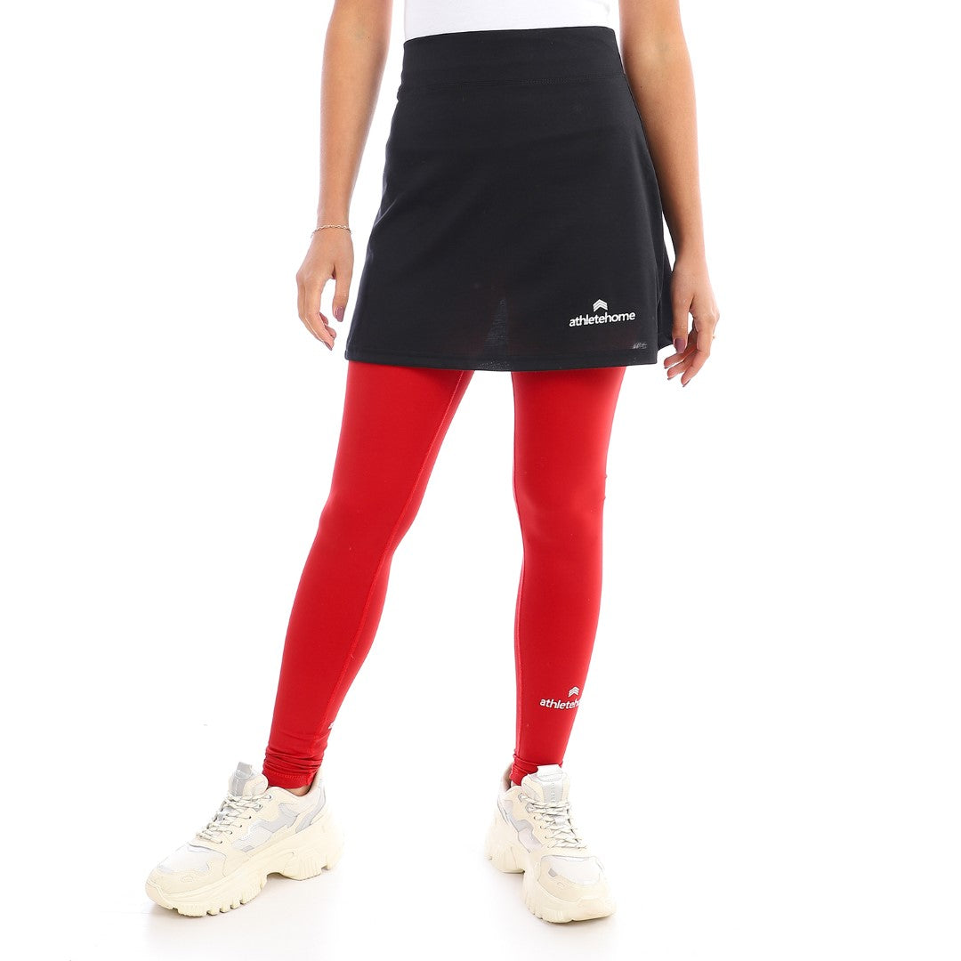 تنورة الأداء الرياضي للنساء - حيبة تمارين مريحة وأنيقة للجري، الجيم، جيبة تنس