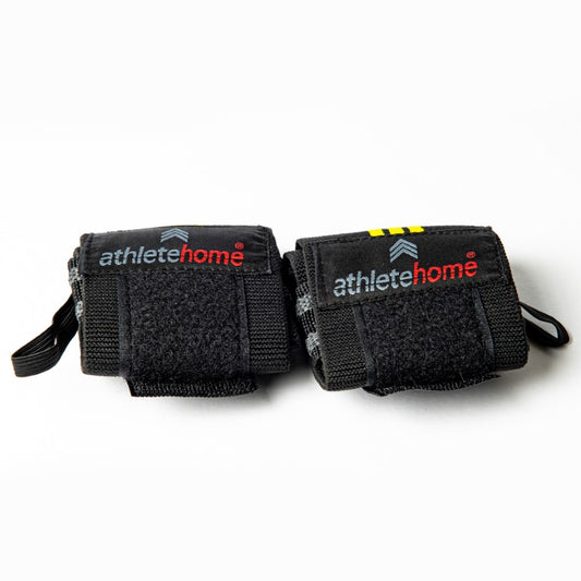 Athlete Home Wrist Wraps with Thumb Loop | Weightlifting Support & Stabilization | Adjustable Compression