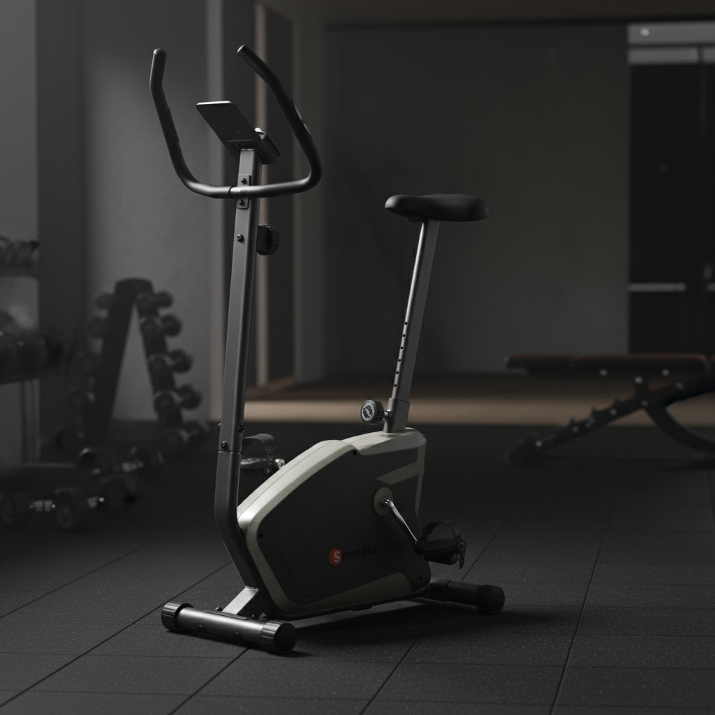 Magnetic Bike |Athlete Home Premium Silent Magnetic Resistance Exercise Bike – Professional Indoor Cycling Stationary Bicycle with LCD Display & Device Mount