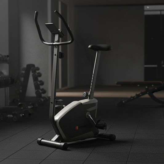 Magnetic Bike |Athlete Home Premium Silent Magnetic Resistance Exercise Bike – Professional Indoor Cycling Stationary Bicycle with LCD Display & Device Mount