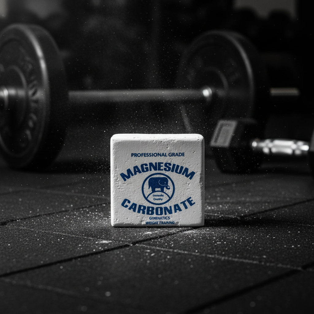 Athlete Home Pro Grip Gym Chalk Block: Pure Magnesium Carbonate for Weightlifting, CrossFit & Gymnastics - Superior Grip for Lifts in Egypt
