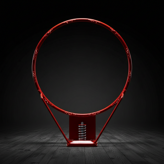 Heavy-Duty Breakaway Basketball Rim - Professional Spring-Loaded Hoop for Dunking, Outdoor Courts & Aggressive Play (All-Weather)