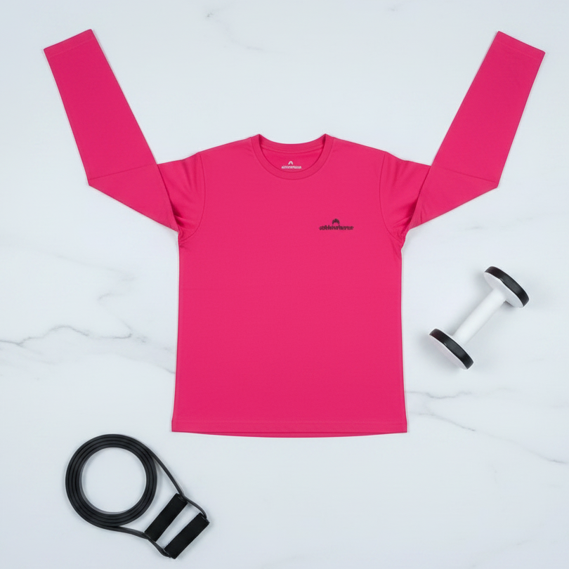 Men & Women's Athletic Long Sleeve Tee | Soft & Stylish | Perfect for Fitness & Everyday Wear
