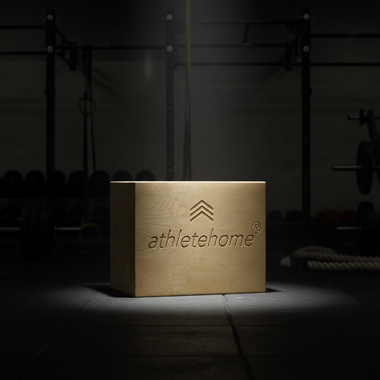 بليو بوكس خشبي ٣ في ١ من Athlete Home | صندوق قفز احترافي لتمارين البلايومترك لزيادة القوة الانفجارية والتكييف البدني | معدات كروس فيت وجيم