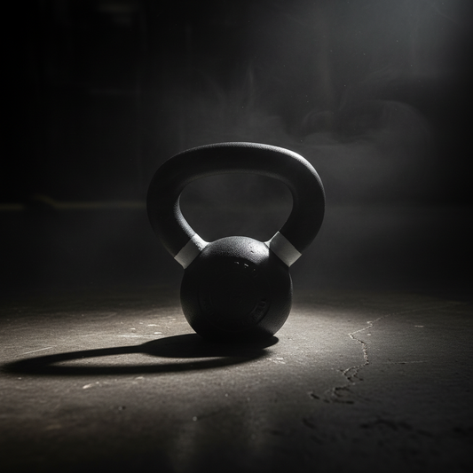 Athlete Home 'The Competitor' Pro-Grade Kettlebell | Solid Cast Iron with Raw Steel Handle for Explosive Power, Grip Strength & Functional Fitness | Competition Style