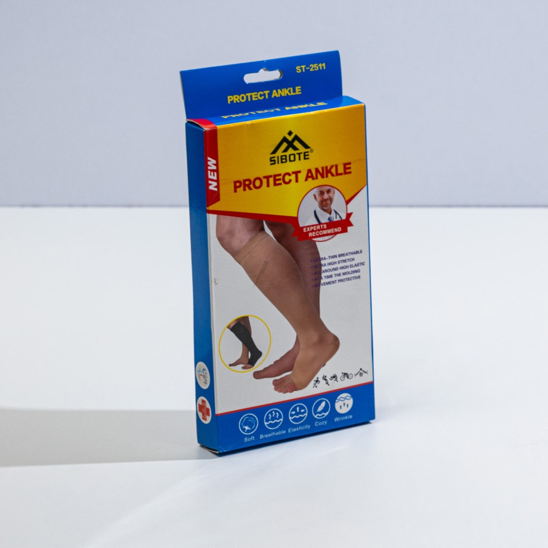 AgilityPro Compression Ankle Support | Breathable Brace for Running, Weightlifting & Injury Recovery | Ultra-Thin Sleeve for Joint Stability in Egypt
