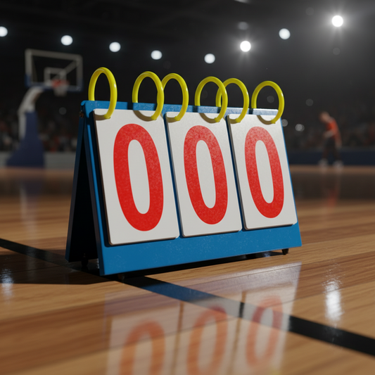 Athlete Home Pro Portable Flip Scoreboard: Manual Tabletop Score Keeper for Padel, Tennis, Volleyball, Basketball & Competitions in Egypt