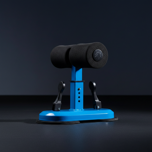 Athlete Home Pro-Grade Sit-Up Assistant Bar | Adjustable Suction Cup Floor Bar for Perfect Sit-Ups, Core Strength & Abs Training | Portable Home Gym Equipment for Egypt