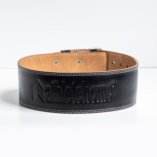 حزام رفع أثقال من الجلد الطبيعي:  للرجال والنساء - دعم ممتاز لرفع الأثقال والتدريب وكمال الأجسام