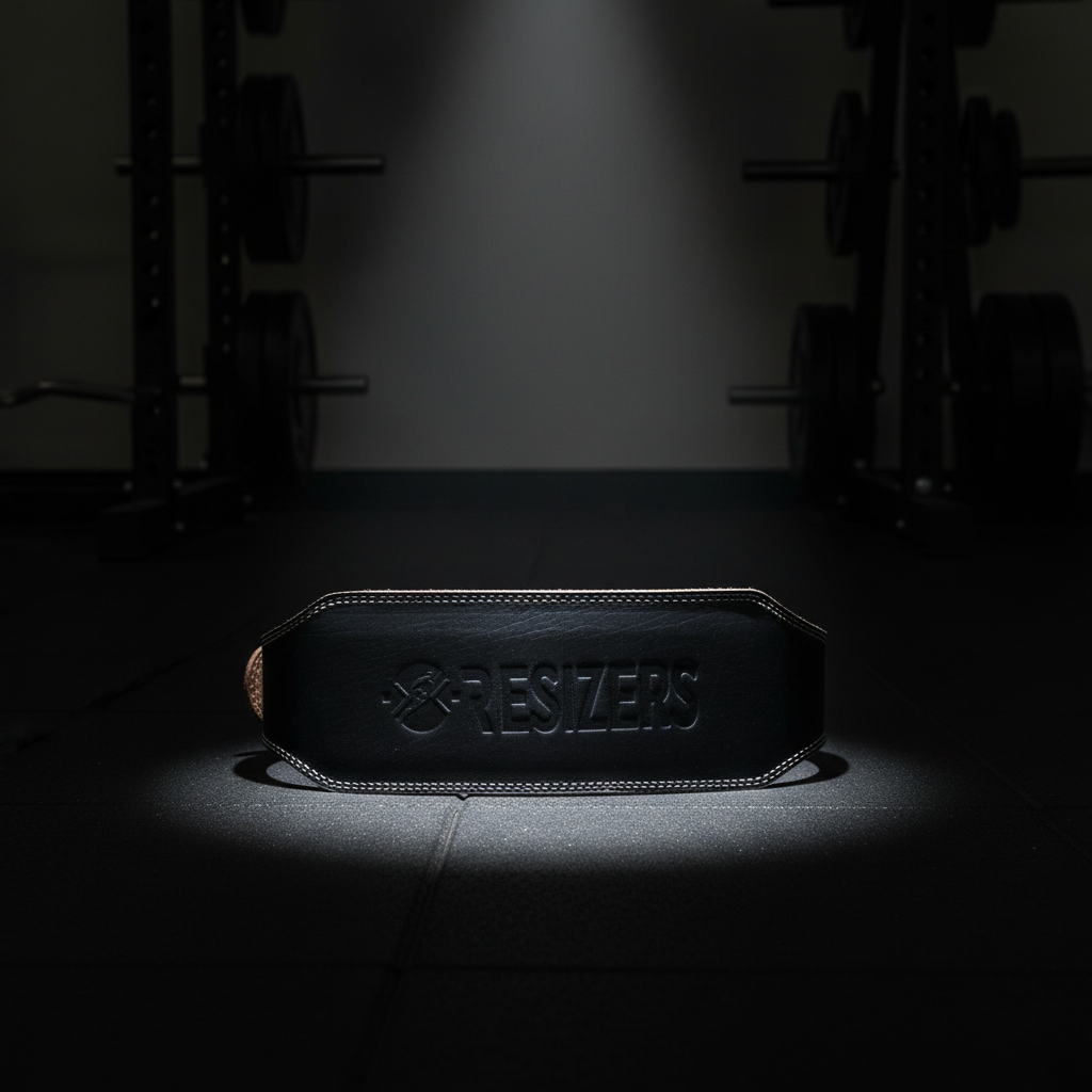 Cost Effective Half Genuine Leather Powerlifting Belt:  Support for Men and Women - Ultimate Weight Training Gear