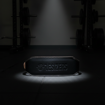 Cost Effective Half Genuine Leather Powerlifting Belt:  Support for Men and Women - Ultimate Weight Training Gear