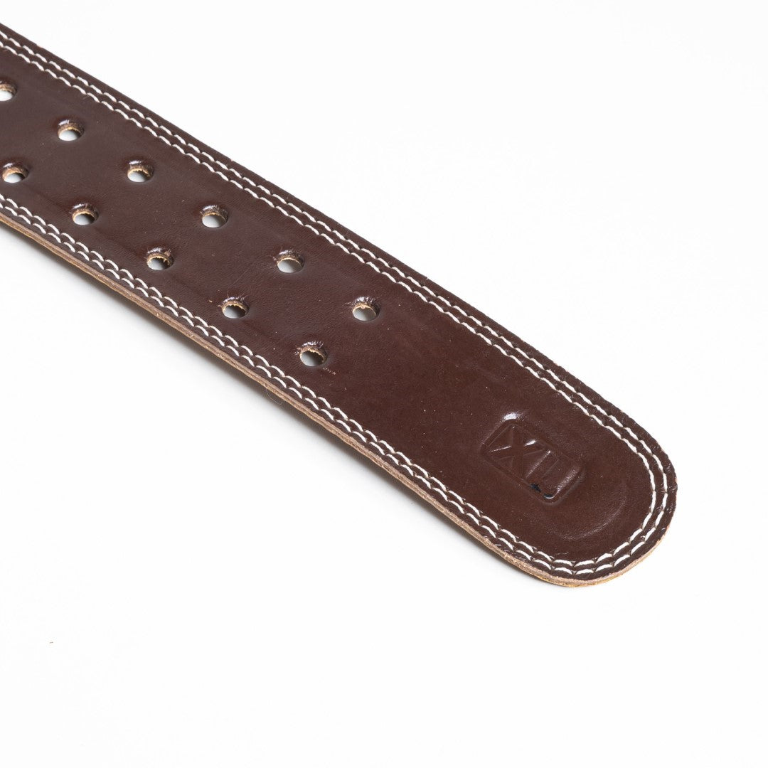 Cost Effective Half Genuine Leather Powerlifting Belt: 4mm Support for Men and Women - Ultimate Weight Training Gear