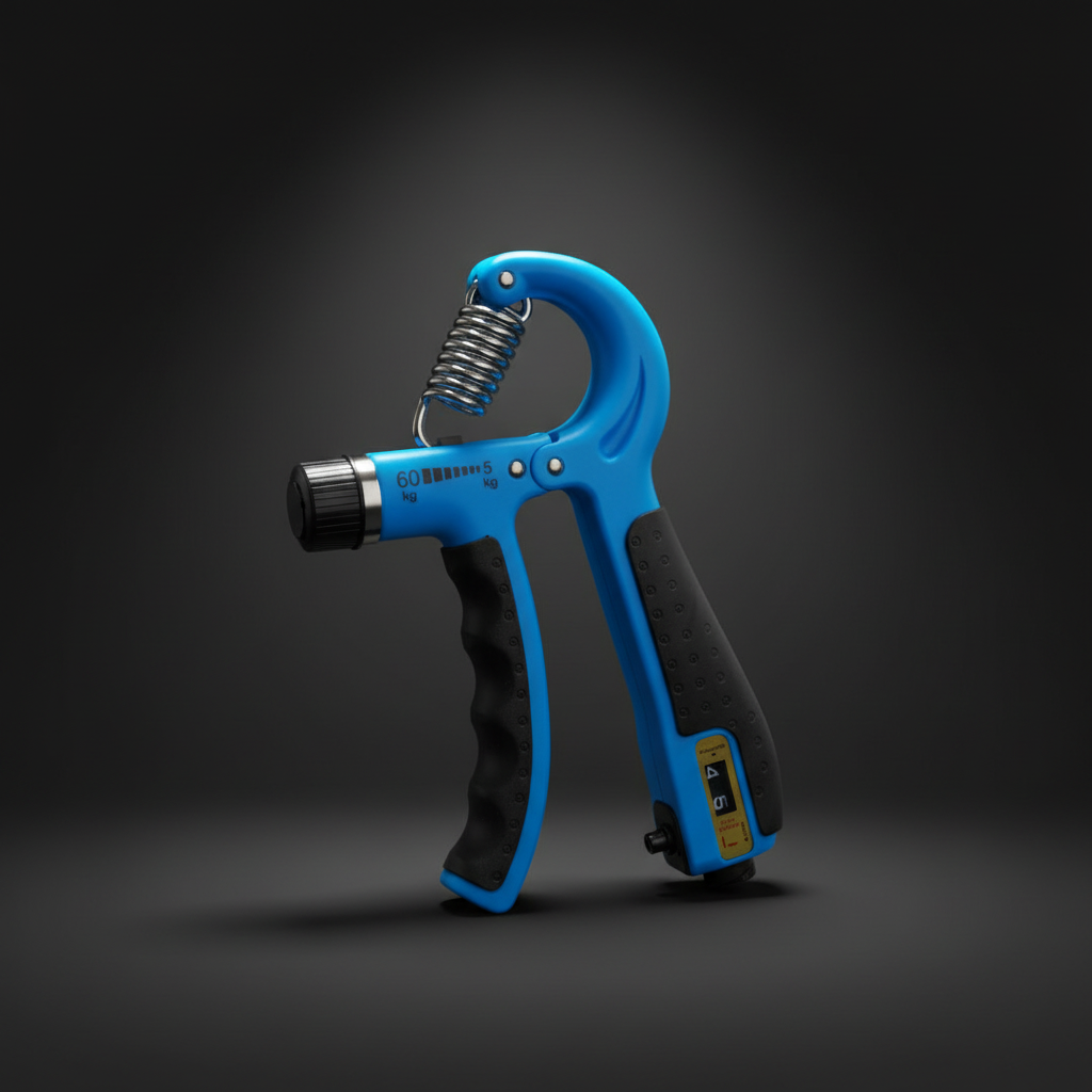 Counter Adjustable Hand Grip Strengthener - Strengthen Grip, Forearms & Hands for Fitness & Rehabilitation