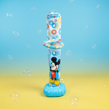 Disney Mickey Mouse Clubhouse Inflatable Bop Bag & Ring Toss Game | Kids Freestanding Punching Bag for Active Play & Exercise