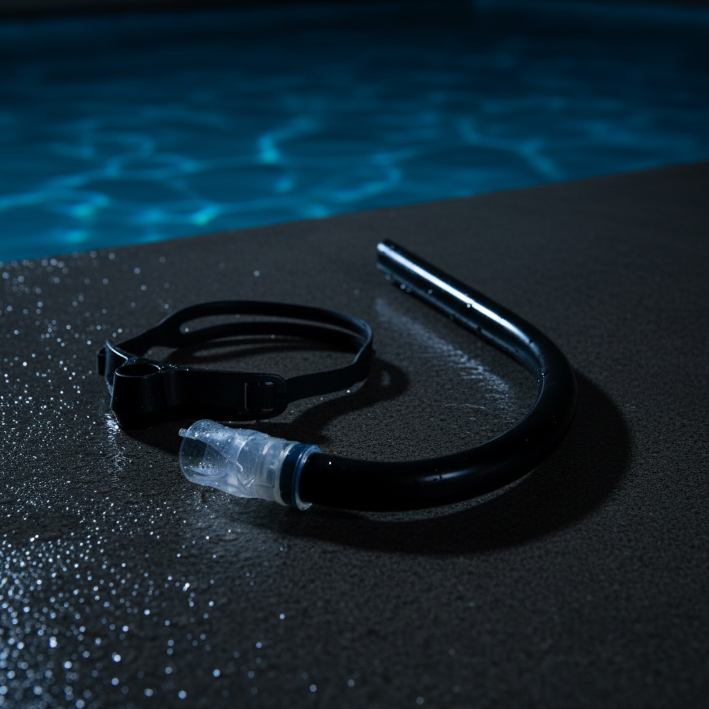 Athlete Home Focus-Flow Pro Center-Mount Swim Snorkel - Professional Training Tool for Perfecting Body Alignment, Breathing Technique, and Endurance for Swimmers in Egypt