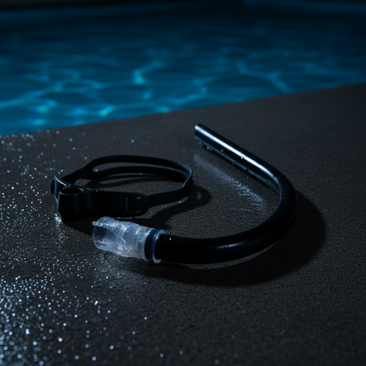 Athlete Home Focus-Flow Pro Center-Mount Swim Snorkel - Professional Training Tool for Perfecting Body Alignment, Breathing Technique, and Endurance for Swimmers in Egypt