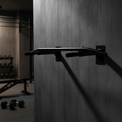 Athlete Home Fortress Wall-Mounted Pull-Up Bar - Heavy-Duty Steel Multi-Grip Chin-Up Station for Home Gym, Upper Body, Back & Arm Strength Training