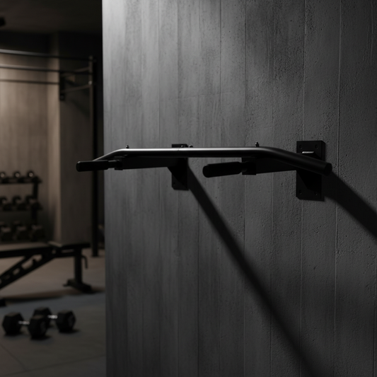 Athlete Home Fortress Wall-Mounted Pull-Up Bar - Heavy-Duty Steel Multi-Grip Chin-Up Station for Home Gym, Upper Body, Back & Arm Strength Training