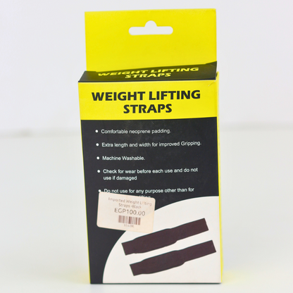 Heavy-Duty Weight Lifting Straps with Neoprene Padding | Maximize Grip for Deadlifts, Rows & Shrugs | Essential Gym Accessory for Strength Training & Muscle Growth