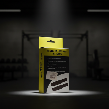 Heavy-Duty Weight Lifting Straps with Neoprene Padding | Maximize Grip for Deadlifts, Rows & Shrugs | Essential Gym Accessory for Strength Training & Muscle Growth